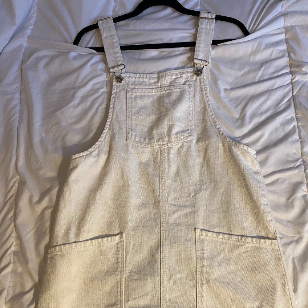 White Denim Dress